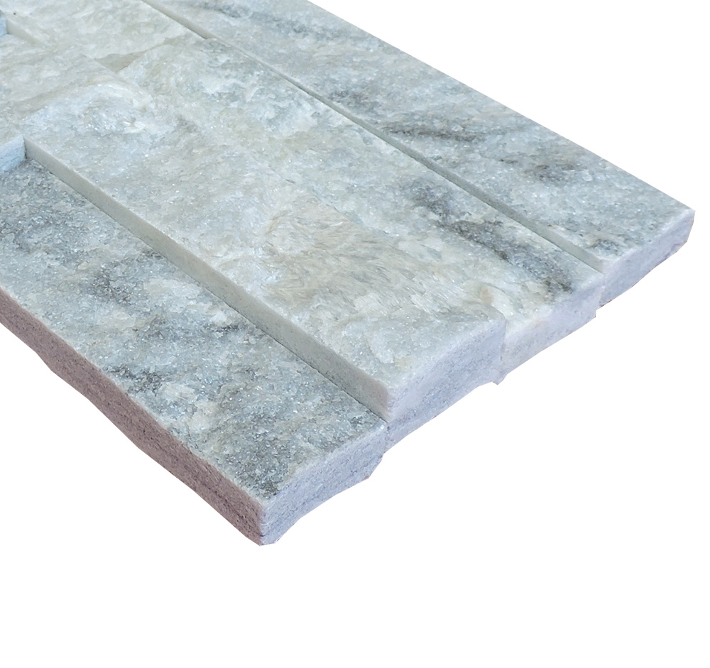  Ubin Slate Natural/Lepuh Alpine Batu/Panel Slate Lembar Batu Alam/Kontras Abu -abu